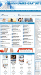 Mobile Screenshot of annuaire-gratuite.be